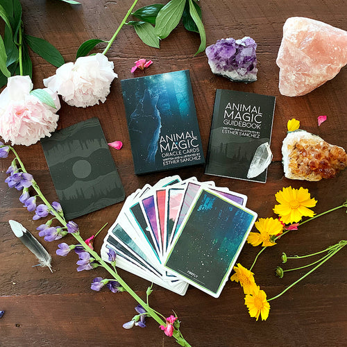 Animal Magic Oracle Cards by Esther Sanchez. 