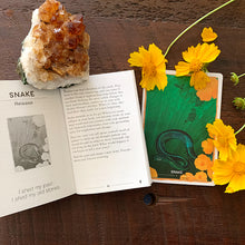 Animal Magic Oracle Cards by Esther Sanchez. Snake